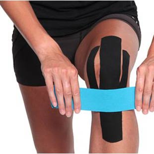 Kinesio precut ginocchio