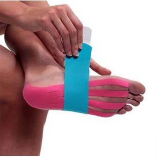 Kinesio precut piede