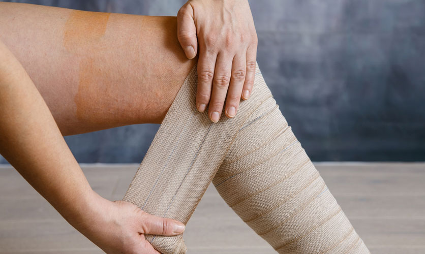 cura-del-linfedema-con-bendaggi